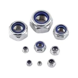 B K JAGAN & CO Size 20 mm Nylock Nut Silver, B.K.J403 (Pack of 5 Pcs)-picture-38