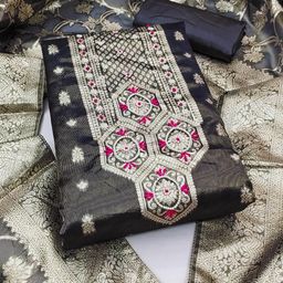 DIVASTRI Printed Unstitched Dress Material-image-38