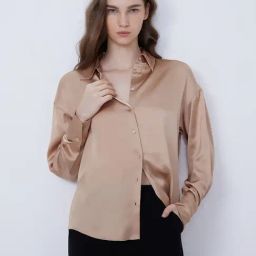 Cover Story Beige Regular Fit Shirt-image-97