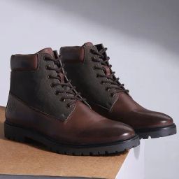 Jack & Jones Men's Brown Derby Boots-image-30