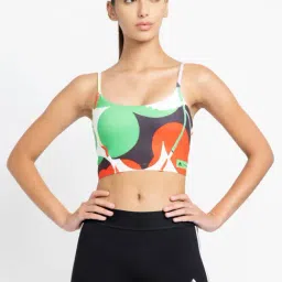 adidas Multicolored Printed Sports Bra-picture-7
