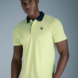 SG Men Solid Polo Collar T-shirt-picture-19