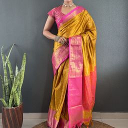 LeeliPeeri Designer Woven Design Zari Saree-picture-35