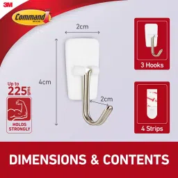 3M Command Small Wire Hooks image 3