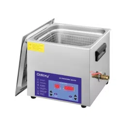 GALAXY Ultrasonic Bath Professional with 10 L Theoretical, 8 L Actual Water Filling Capacity and SS 304 Inner Tank, UC-10P-38
