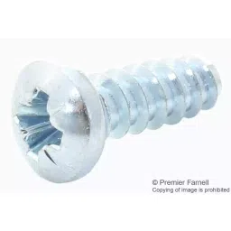 TR FASTENINGS PAN HEAD POZIDRIV SCREW, STEEL, N8-16, N8 0.500 PRST60 Z100 (Pack of 100 Pcs)-picture-39