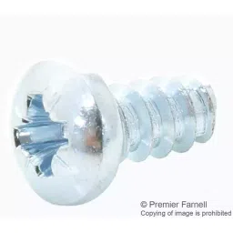 TR FASTENINGS PAN HEAD POZIDRIV SCREW, STEEL, N8-16, N8 0.375 PRST60 Z100 (Pack of 100 Pcs)-picture-13
