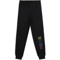 Puma Boys Black Youth Graphic Regular Fit Pants-image-90