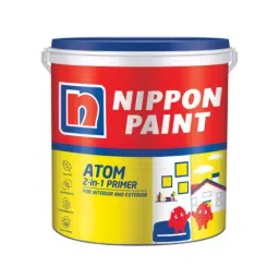 NIPPON PAINT 10 L Atom 2 in 1 Primer with Matt Finish for Interior and Exterior-picture-43