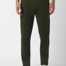 Van Heusen Flex Men Mid Rise Track Pants-image-30