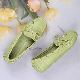 Jove Women PU Loafers-image-73