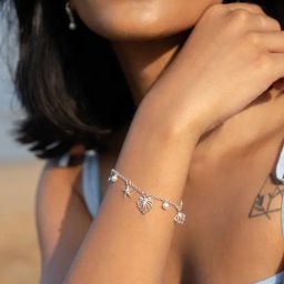 Shaya 925 Silver Shell Yeah Bracelet-33