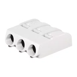 Wago Wire-To-Board Terminal Block, 6 mm, 3 Ways, 20 AWG, 16 AWG, 1.5 mm², Push In, 2061-603/998-404-2