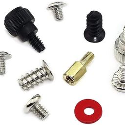179 Pcs Assorted Screw Kit For PC Computer Screw, Standoffs, Screws for Hard Drive, Computer Case, Motherboard, Fan Power Graphics image 3