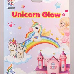 Ratnas Unicorn Glow In The Dark Stickers - Orange-image-14