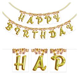 Wobbox Happy Birthday Banner Happy Birthday Decoration Items White -Pack Of 1-image-64