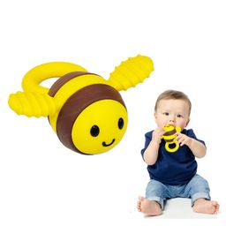 FunBlast Bee Shaped Silicone Teether Toy for BabiesPack of 1-14