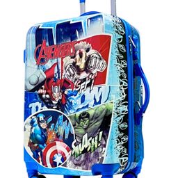 Junior Joe 24 Inch Kids Trolley Bag, Polycarbonate Hard Shell, Cabin Size travel Luggage with Spinner Wheels-image-78