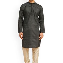 Arch element Men Striped Thread Work Kurta-picture-51