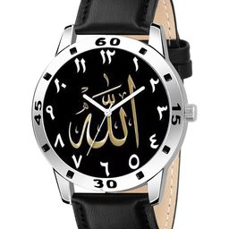 CSAMON Men Printed Dial Analogue Watch AeviyoSLV Islamic NUM07 BLK Chikani L-image-67