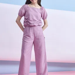 Stylo Bug Girls Top with Palazzos-image-0