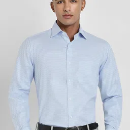 Allen Solly Sport Men Spread Collar Micro Checked Cotton Formal Shirt-image-7