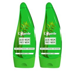 LOPERLE Set of 2 Purifying Aloe Neem Face Wash with Lemon Extract - 110 ml each-4