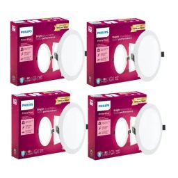 Philips Plastic 15W Round Ultraglow LED Panel Ceiling Light - Pack of 4 (Warm White)-image-16