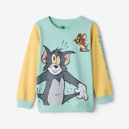 The Souled Store Kids Multicolor Printed Full Sleeves Sweatshirt-image-43