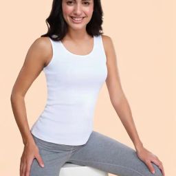 Enamor White Tank Top-image-72