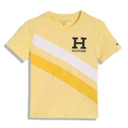 Tommy Hilfiger Kids Citronella Colorblock Regular Fit T-Shirt-image-96