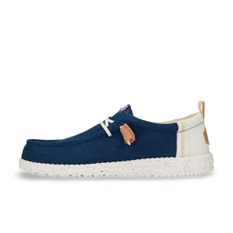 HEYDUDE Wally Craft Linen Men Woven Design Slip-On Sneakers-picture-45