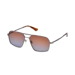 Police SPLL86K58SC2SG Blue UV Protected Aviator Sunglasses for Men-image-67