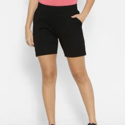 Forever 21 Black Regular Fit Shorts-picture-24