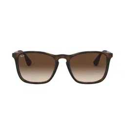 Ray-Ban 0RB4187 Brown Gradient Chris Square Sunglasses - 54 mm-image-94
