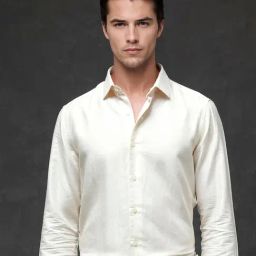 Rare Rabbit Yellow Regular Fit Solid Shirt-image-60