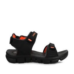 Campus Men's Black Floater Sandals-image-56