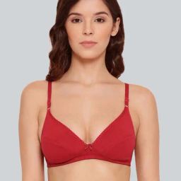 Lyra Red Cotton Everyday Bra-picture-48