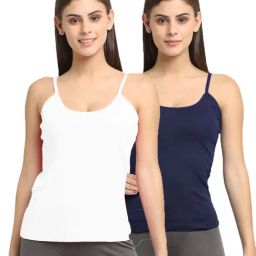 Friskers Multicolor Slim Fit Camisole-image-70