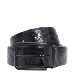 Tommy Hilfiger Tongass Pro Grey Leather Reversible Belt for Men-image-77