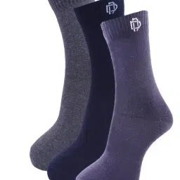 Dollar Multi Cotton Free Size Socks - Pack of 3-picture-27