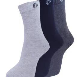 Dollar Multi Cotton Free Size Socks - Pack of 3-40