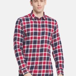 Mettle Multi Cotton Regular Fit Checks Shirt-picture-11