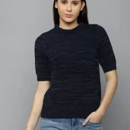 Allen Solly Navy Cotton Other Sweater-picture-18