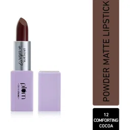 Plum Velvet Haze Matte Lipstick 12 Comforting Cocoa - 4.2 gm image 2