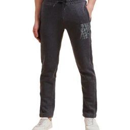 Sweet Dreams Black Cotton Poly Blend Regular fit Solid Trackpants-image-86