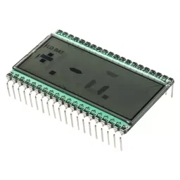 RS PRO 7-Segment LCD Display, Black on Grey, 1 Row by 6 Characters, Reflective Model No 1847737-96