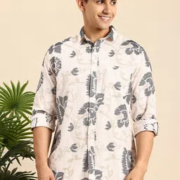 Mast & Harbour Men Pure Cotton Casual Shirt-picture-23