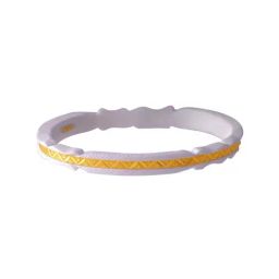 P.C. Chandra Jewellers 22k Yellow Gold Simple Designed Sakha Bangle for Women-image-41
