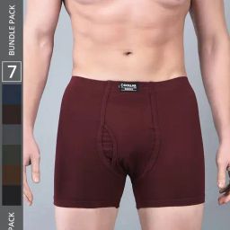 Dollar Bigboss Assorted Cotton Regular Fit Trunks - Pack Of 7-picture-19